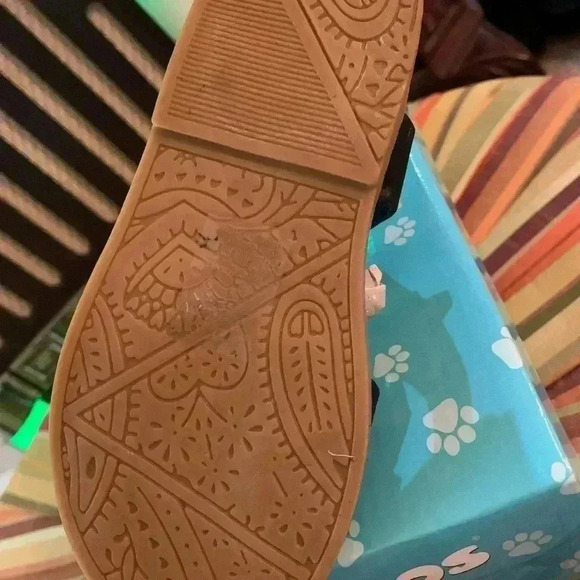 Kids OSITOS black sandals size 6 - Picture 3 of 4